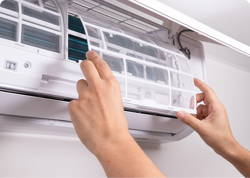Air conditioner maintenance procedure